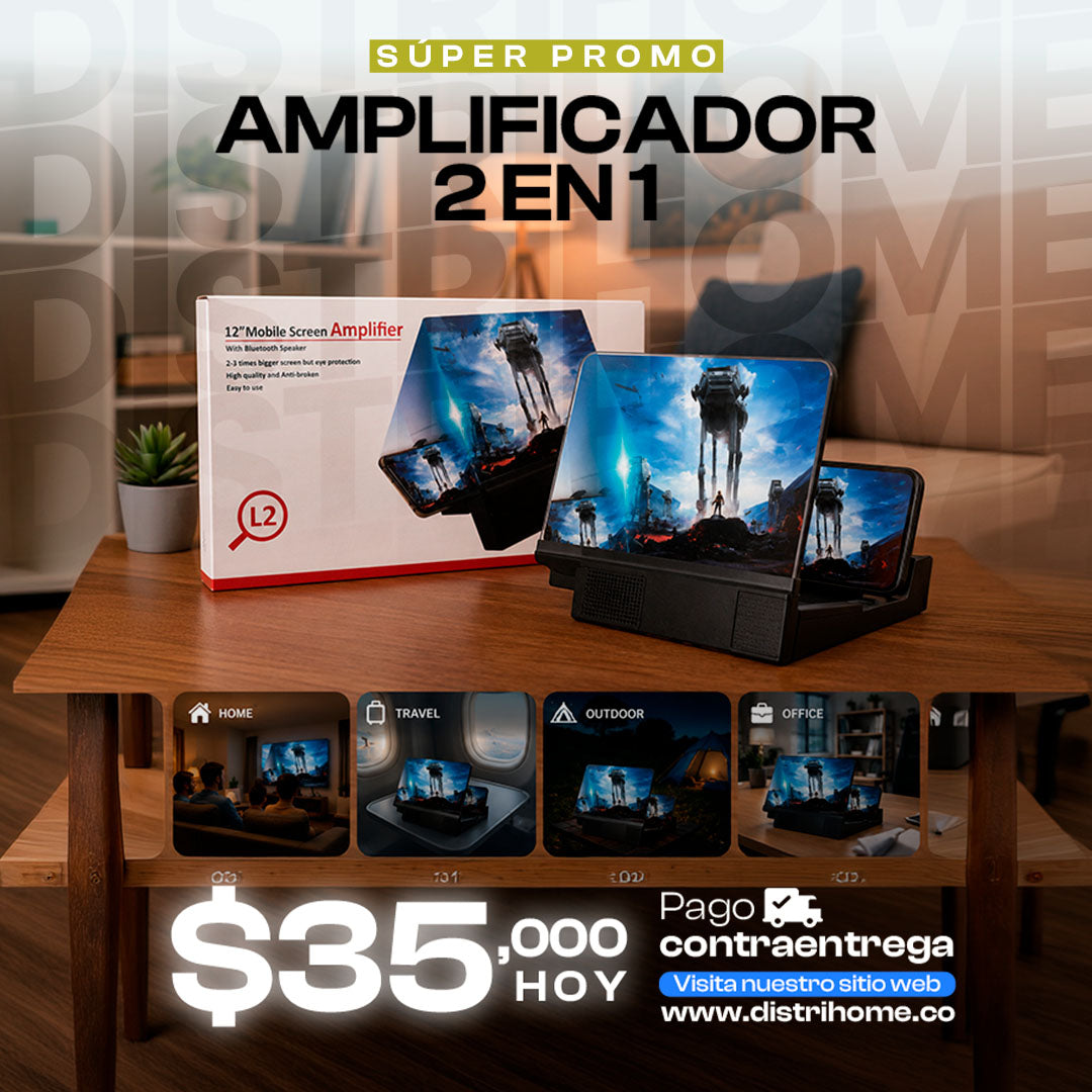 AMPLIFICADOR DE PANTALLA 2 EN 1