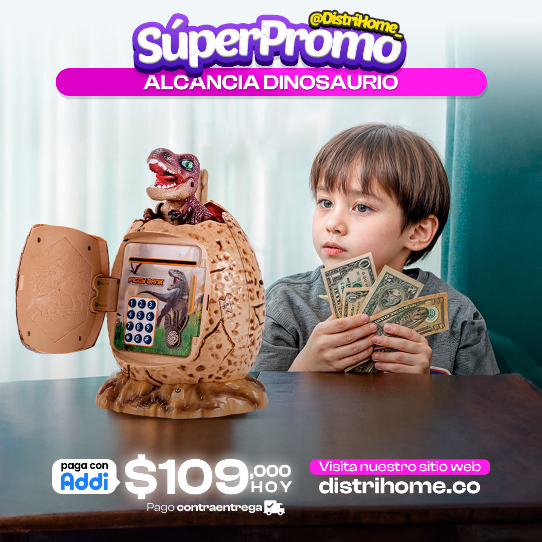 ALCANCIA DINOSAURIO KIDS