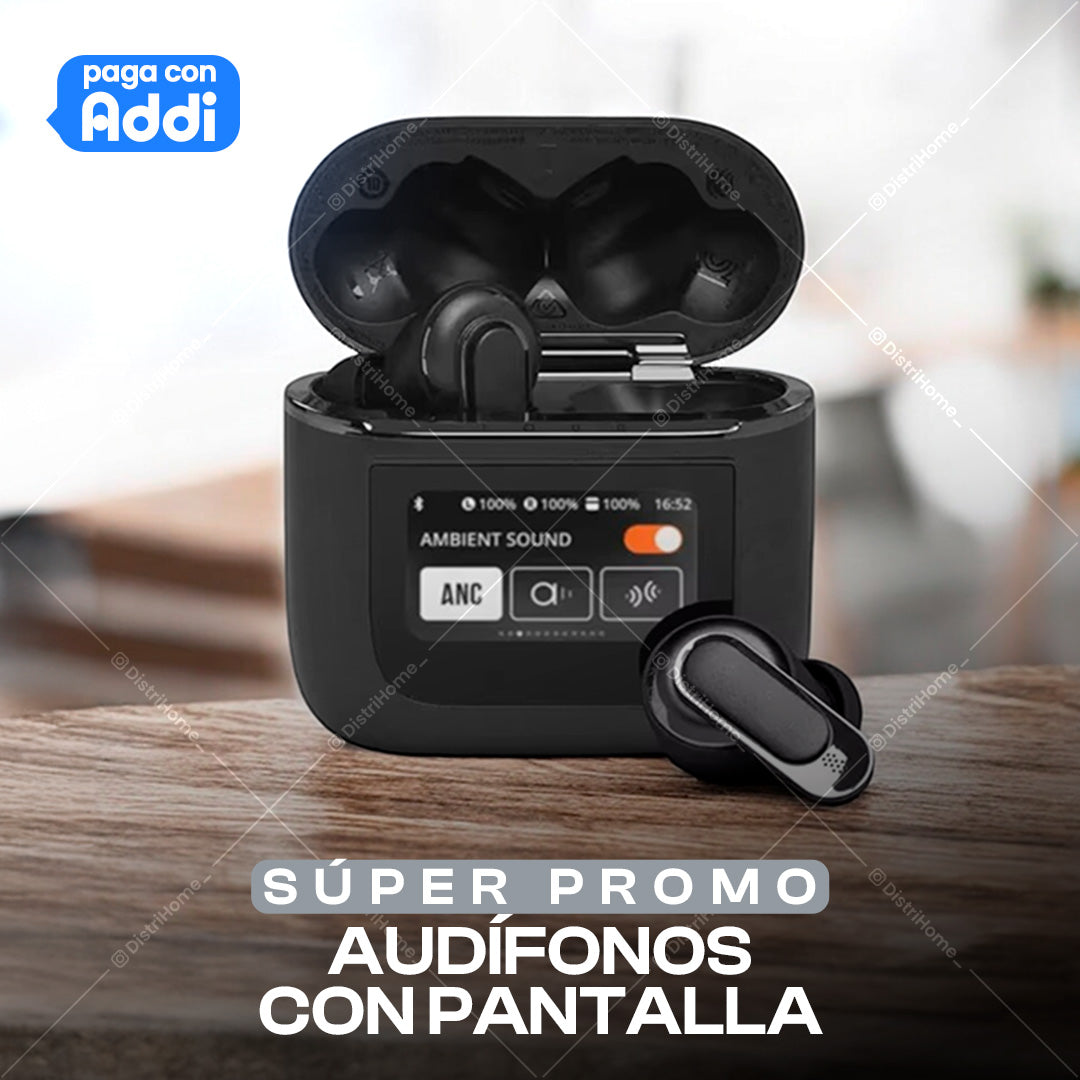 AUDIFONOS CON PANTALLA