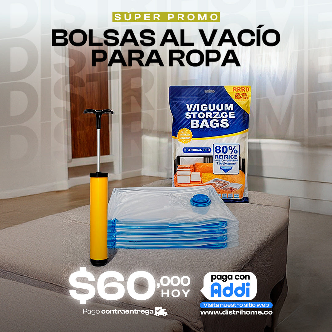 BOLSAS AL VACIO PARA ROPA