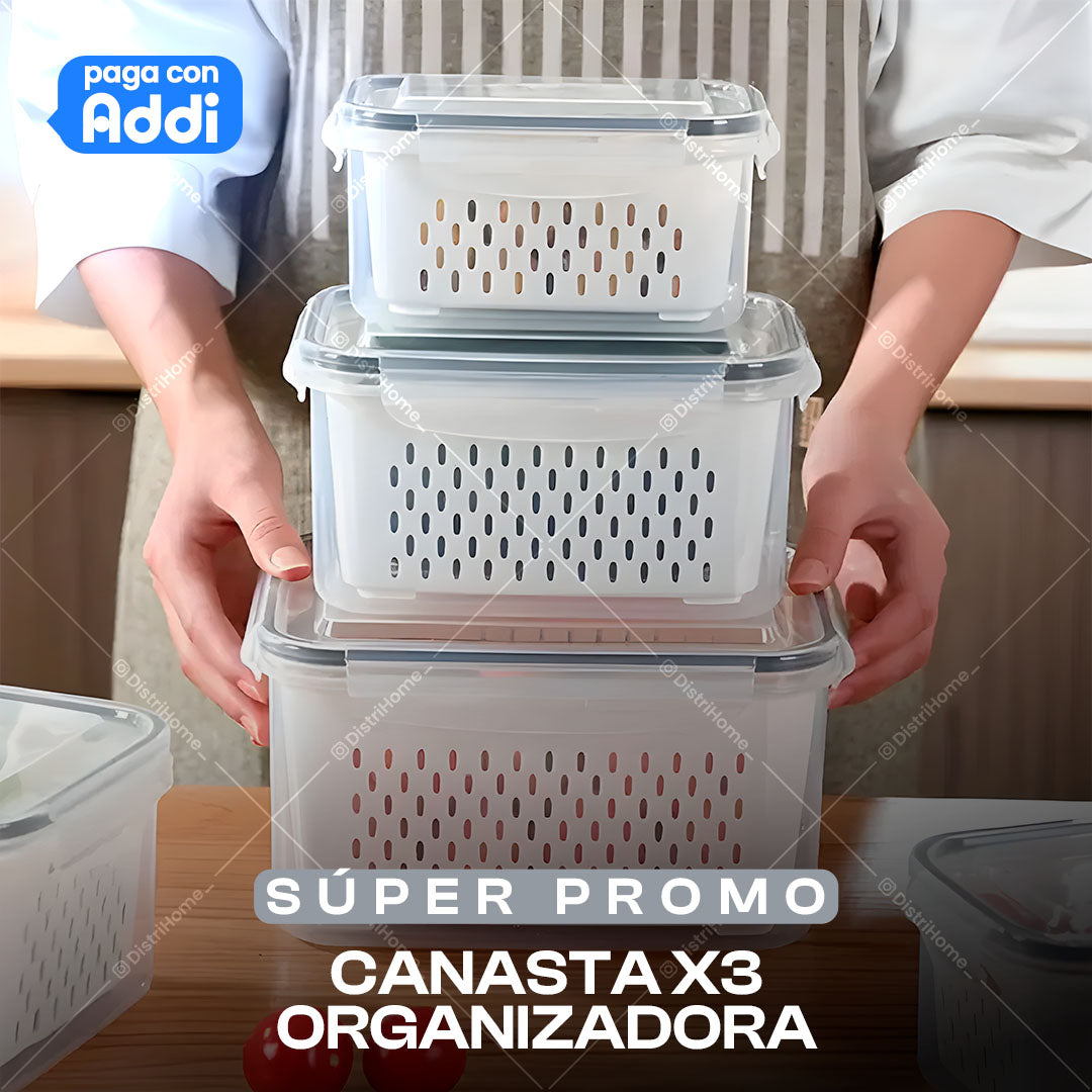 CANASTA X3 ORGANIZADORA