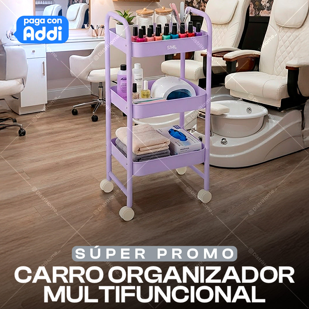 CARRO ORGANIZADOR MULTIFUNCIONAL NAILS
