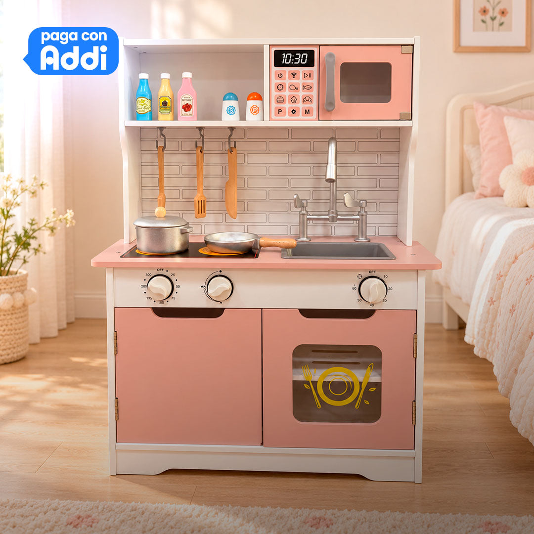 COCINITA EN MADERA PALO DE ROSA