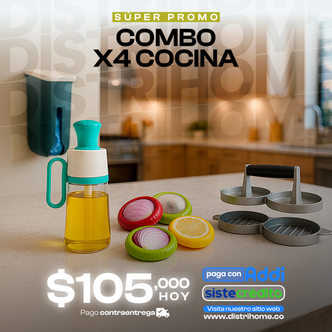 COMBO X 4 COCINA
