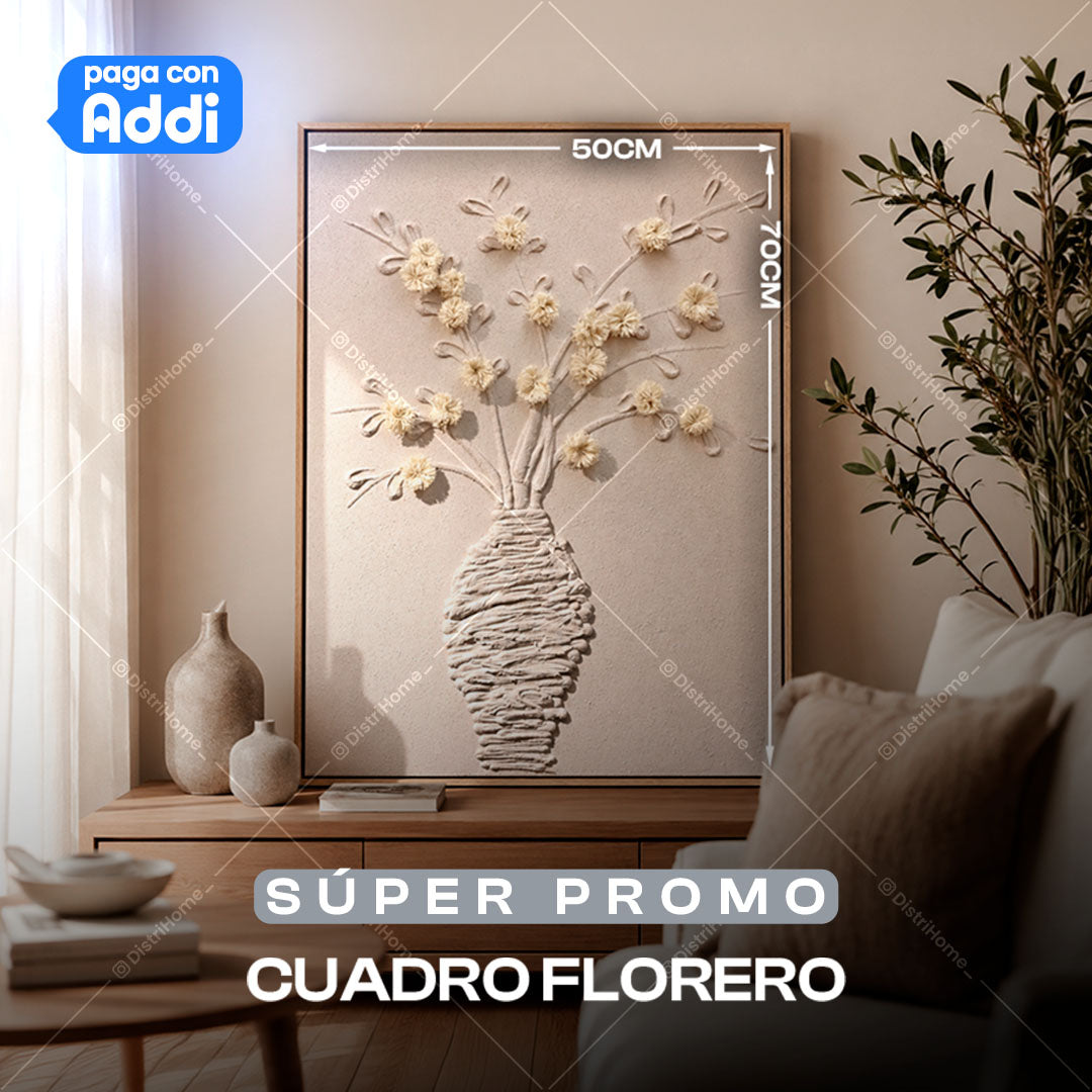 CUADRO FLORERO