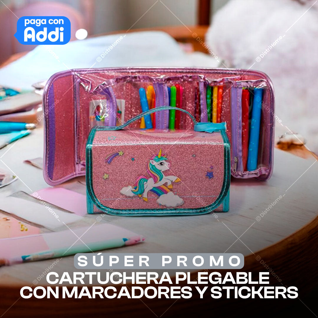 CARTUCHERA PLEGABLE KIDS