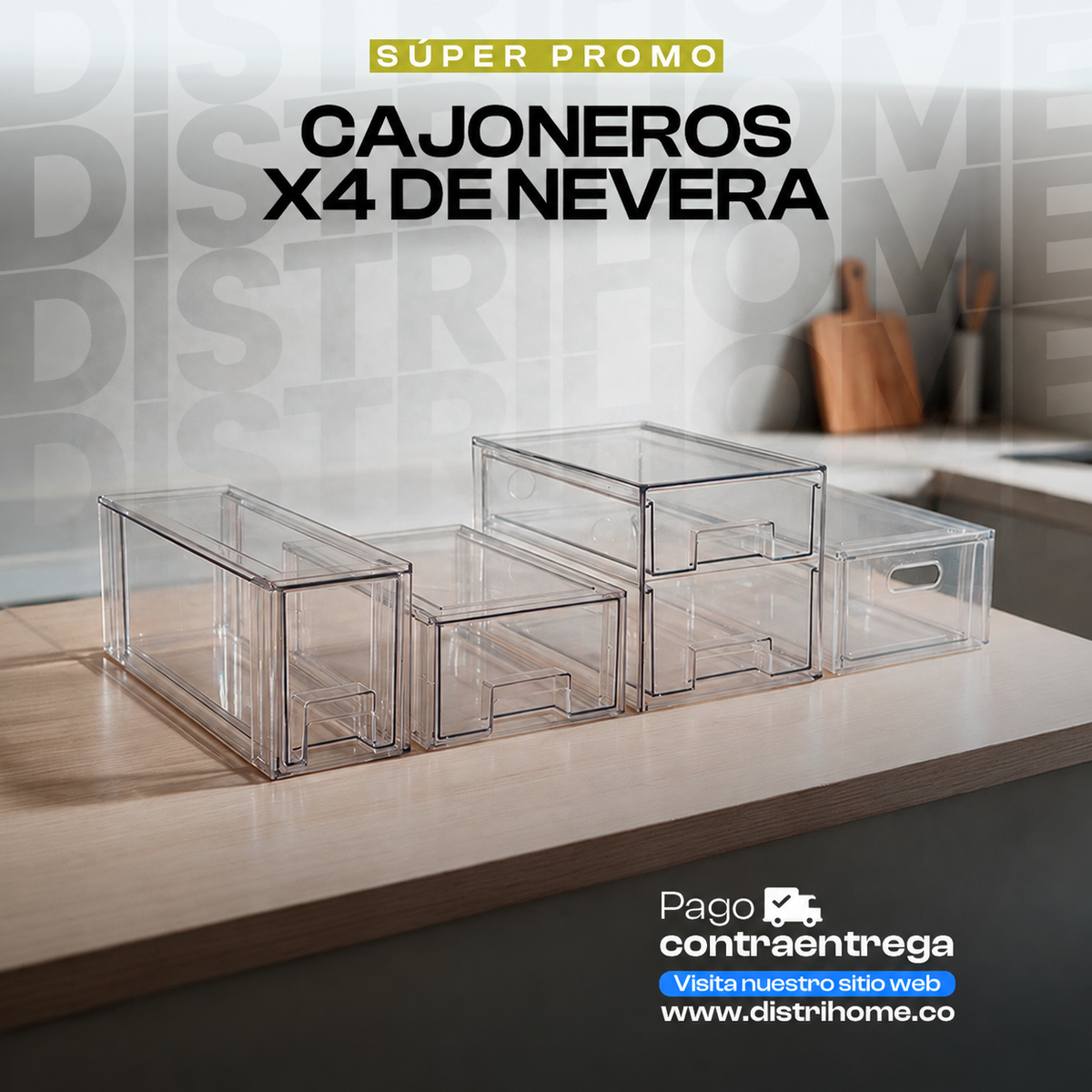 ORGANIZADORES O CAJONEROS DE NEVERA