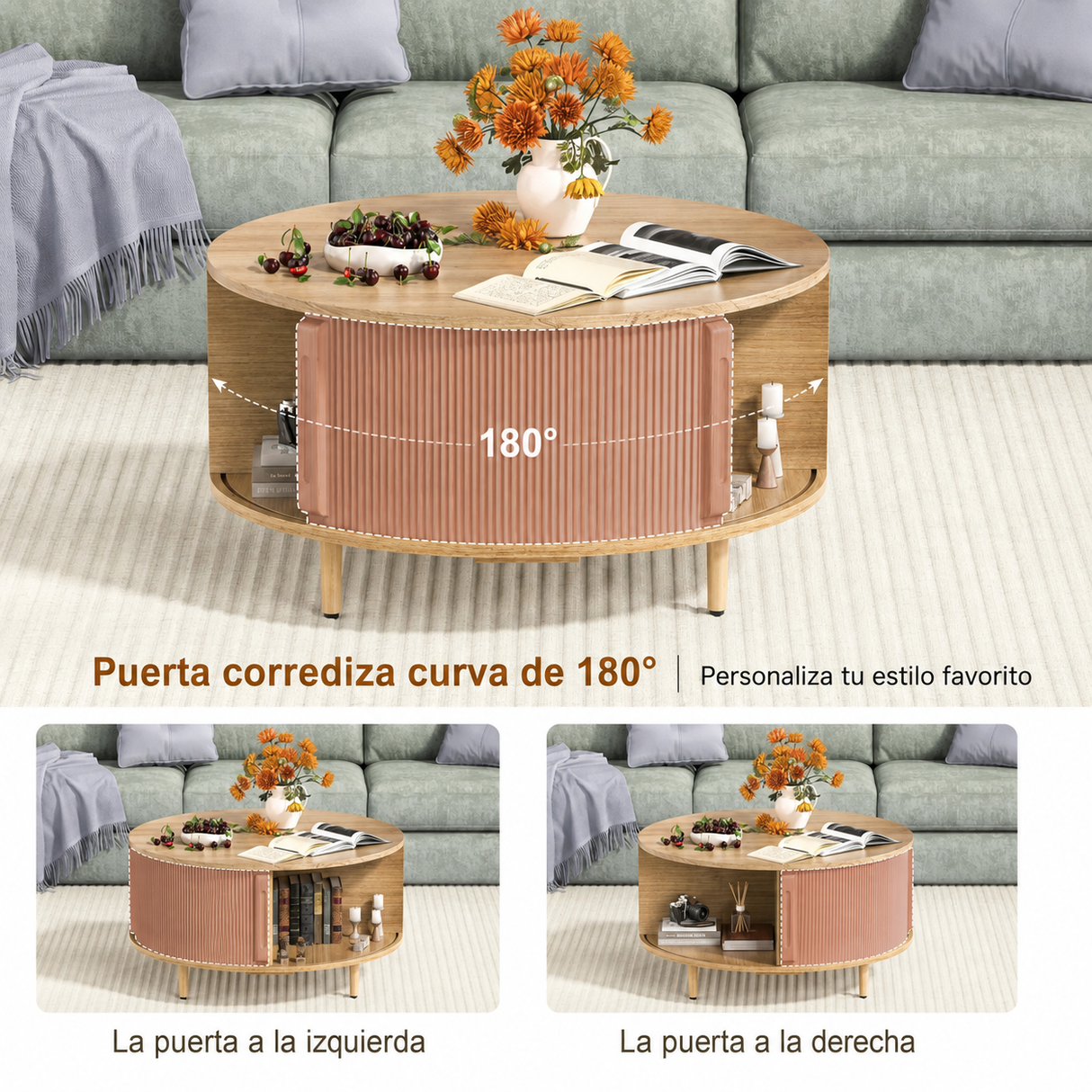 MESA DE CENTRO AURA MULTIFUNCIONAL