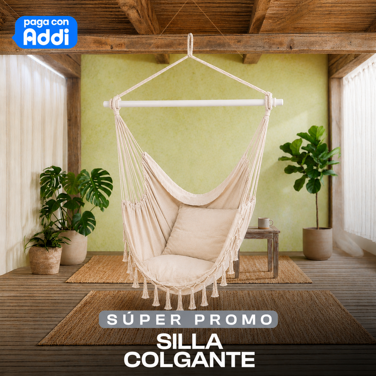 SILLA COLGANTE - HAMACA