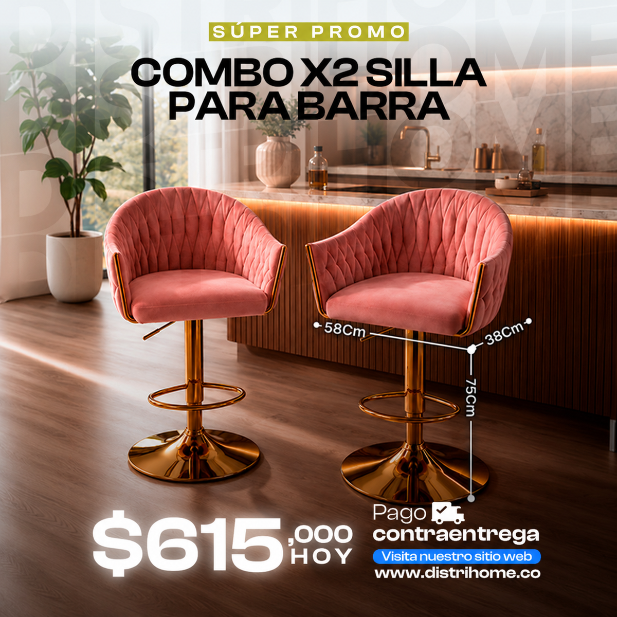 COMBOS SILLA DE BARRA