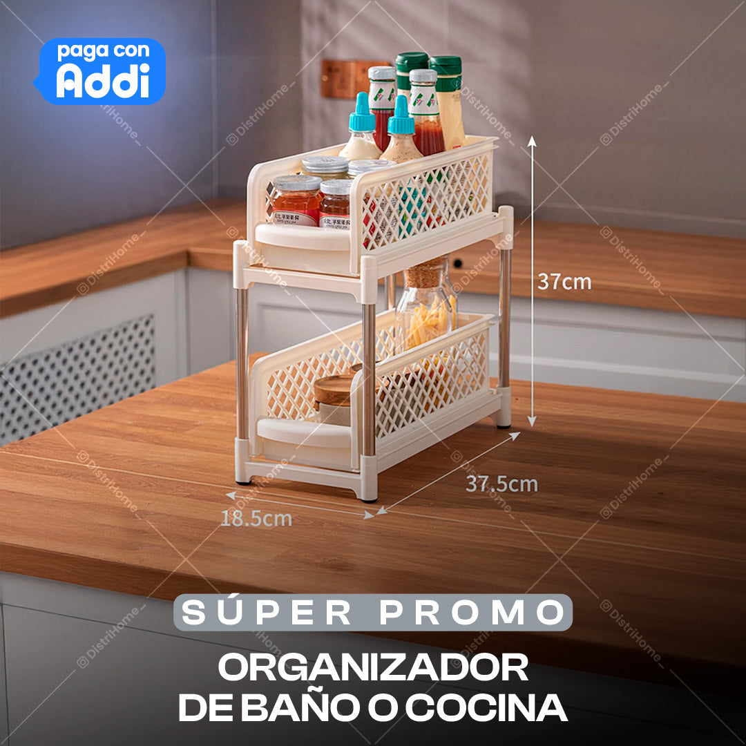 ORGANIZADOR DE BAÑO O COCINA