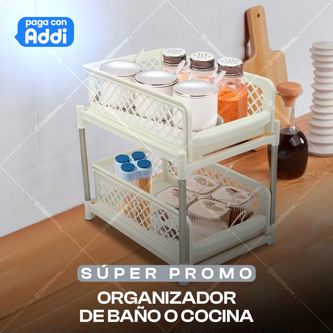 ORGANIZADOR DE BAÑO O COCINA