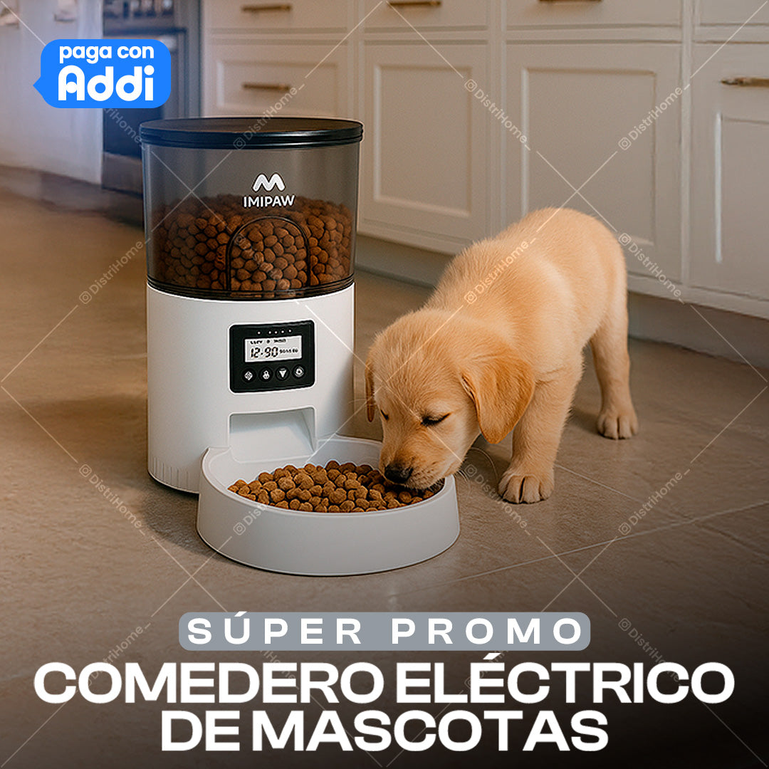 COMEDERO ELECTRICO PARA MASCOTAS