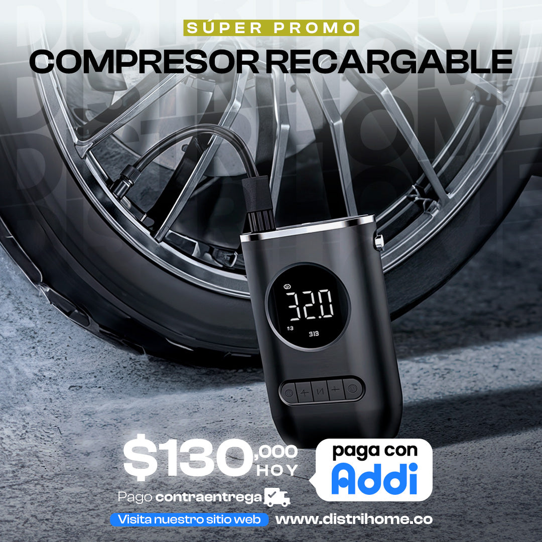 MINI COMPRESOR RECARGABLE