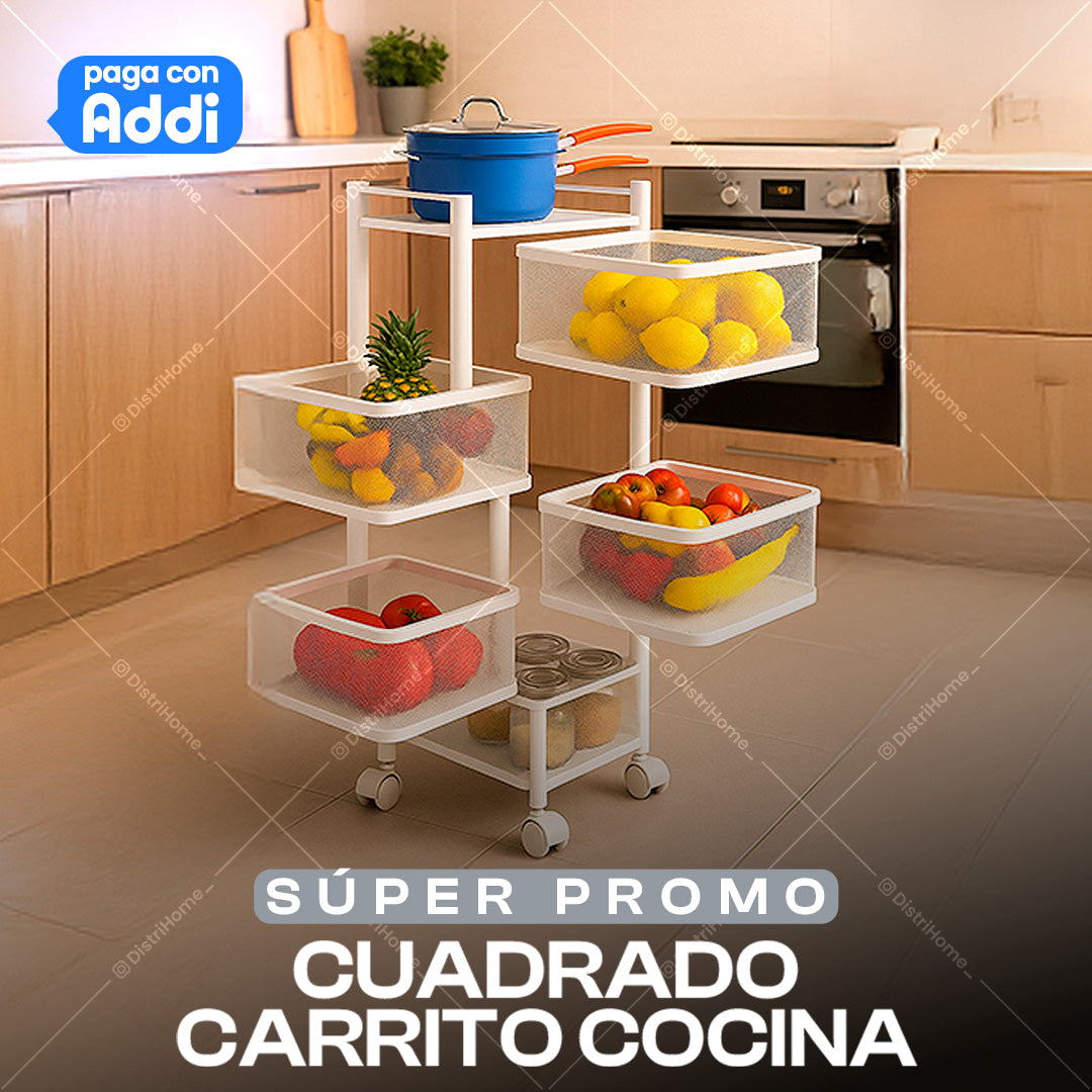 CARRITO ORGANIZADOR DE COCINA