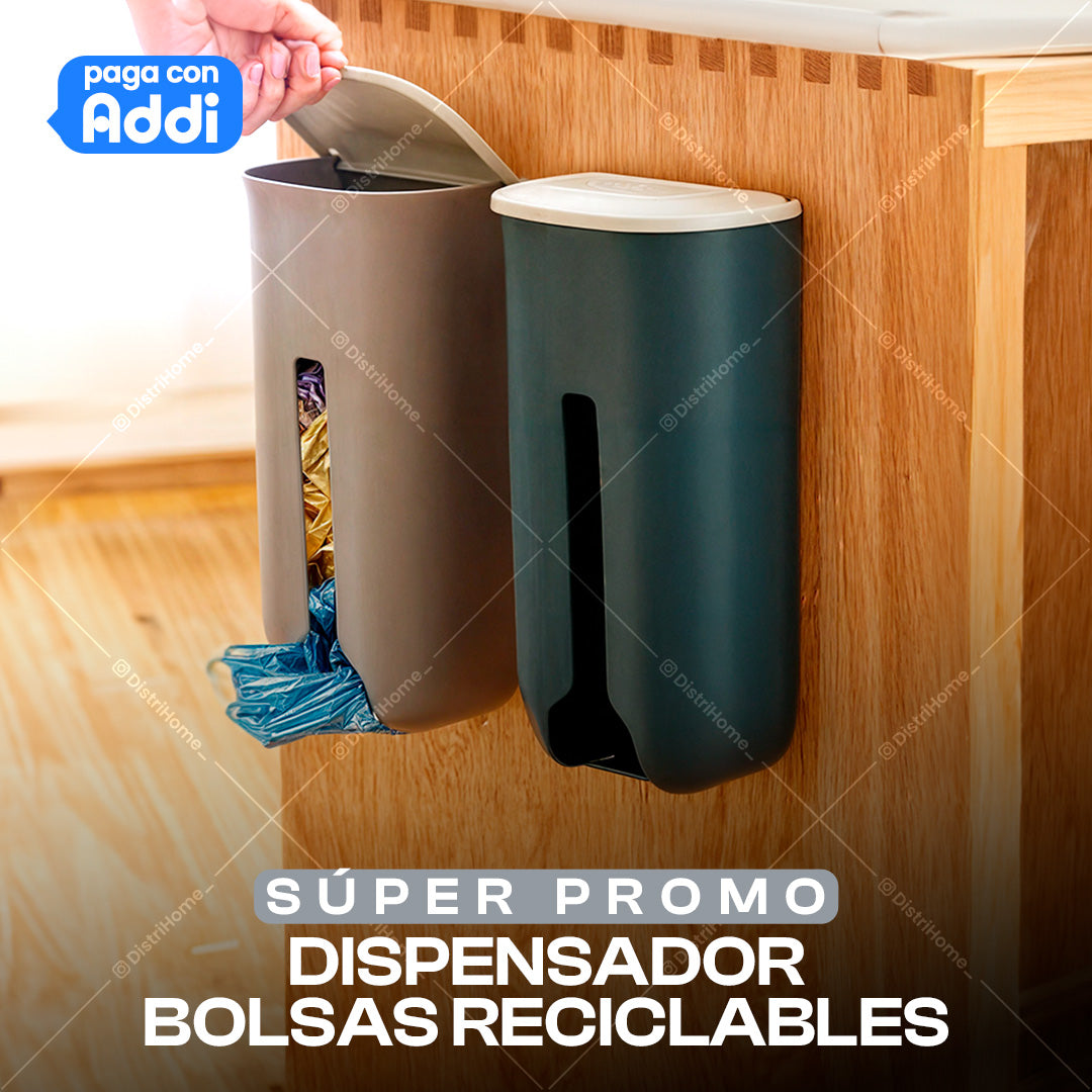 REMATE DISPENSADOR DE BOLSAS RECICLABLES