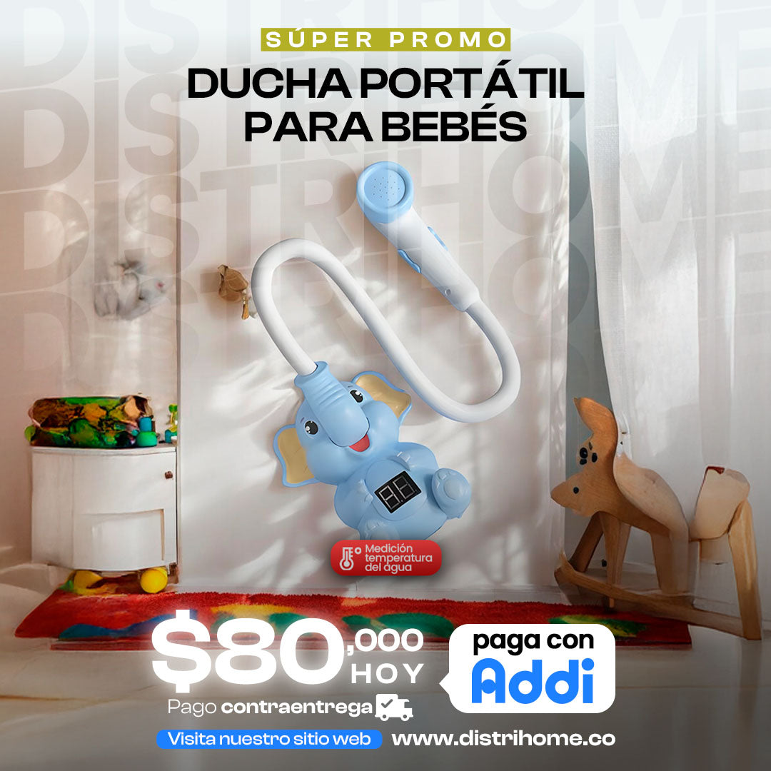 DUCHA PORTATIL PARA NINOS