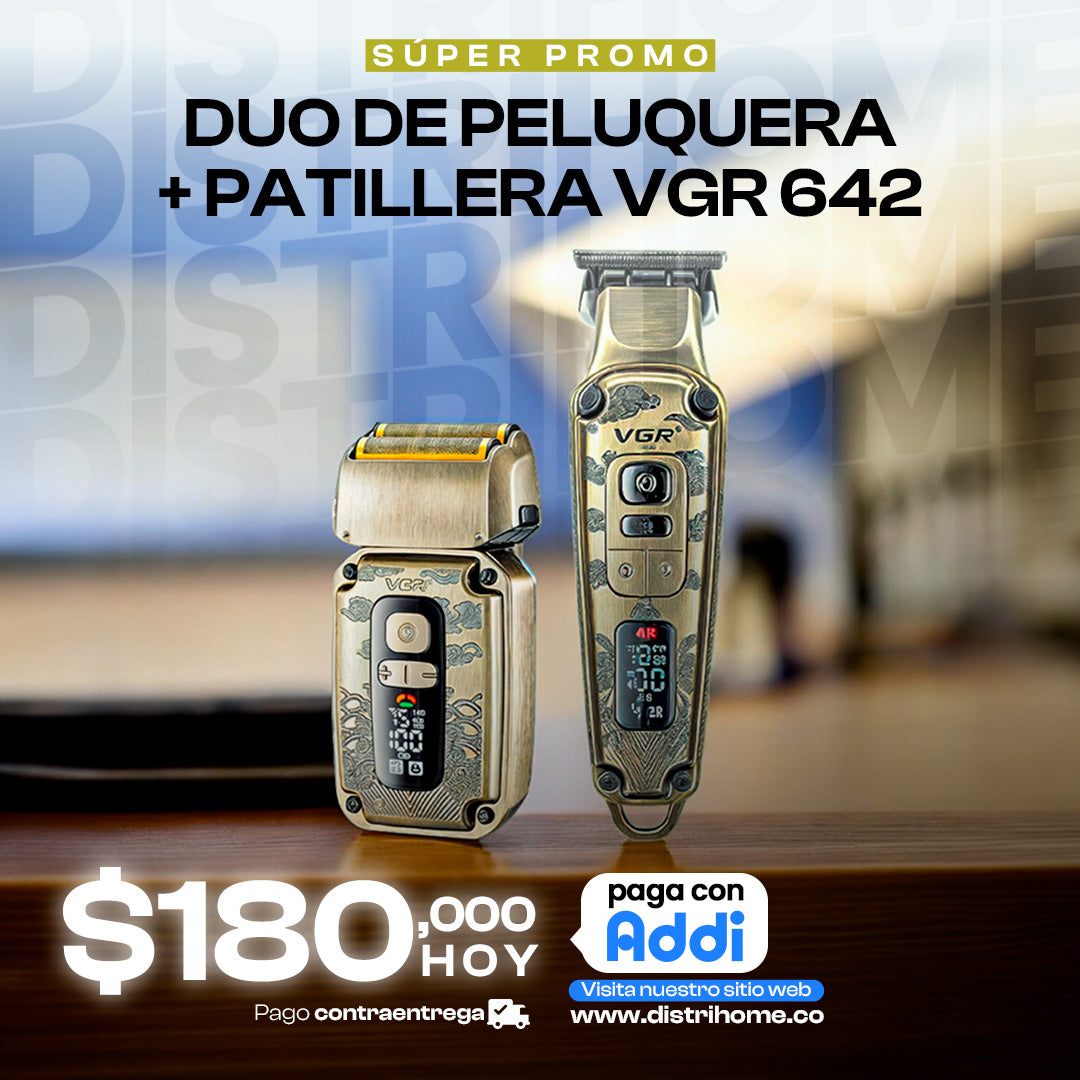 DUOS DE DE PELUQUERA + PATILLERA VGR 641