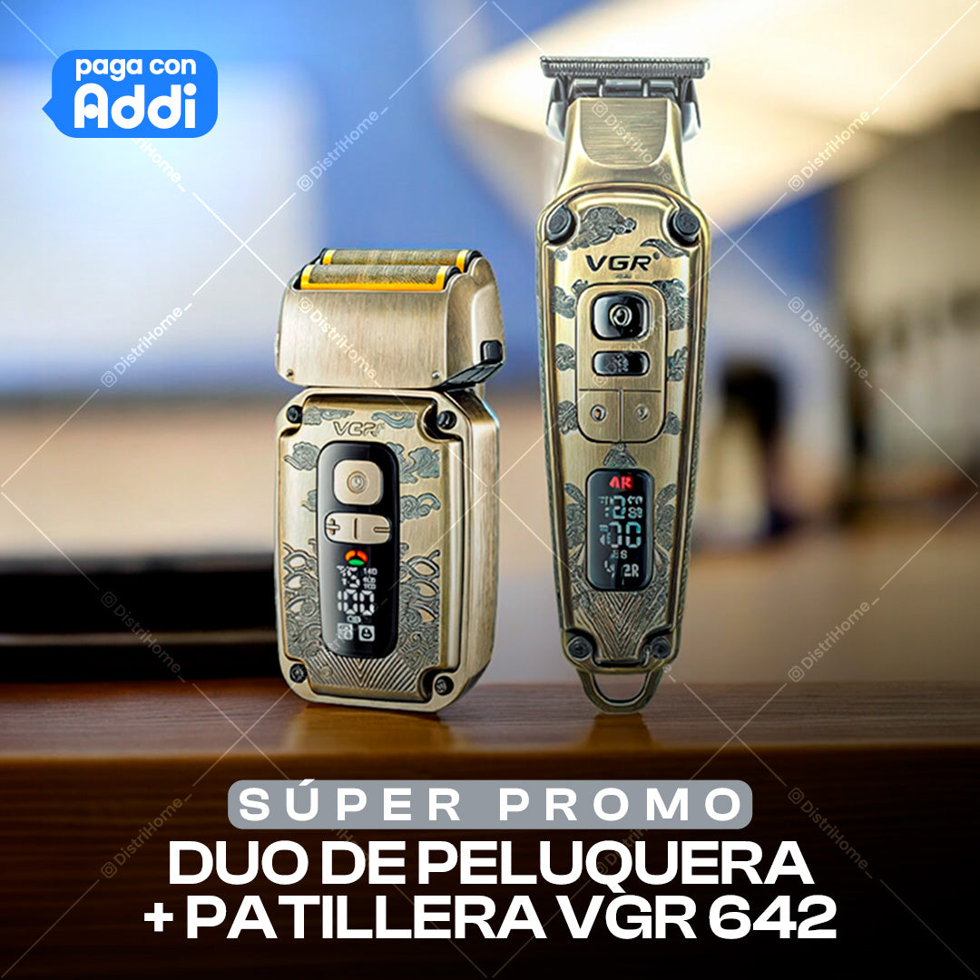 DUOS DE DE PELUQUERA + PATILLERA VGR 641