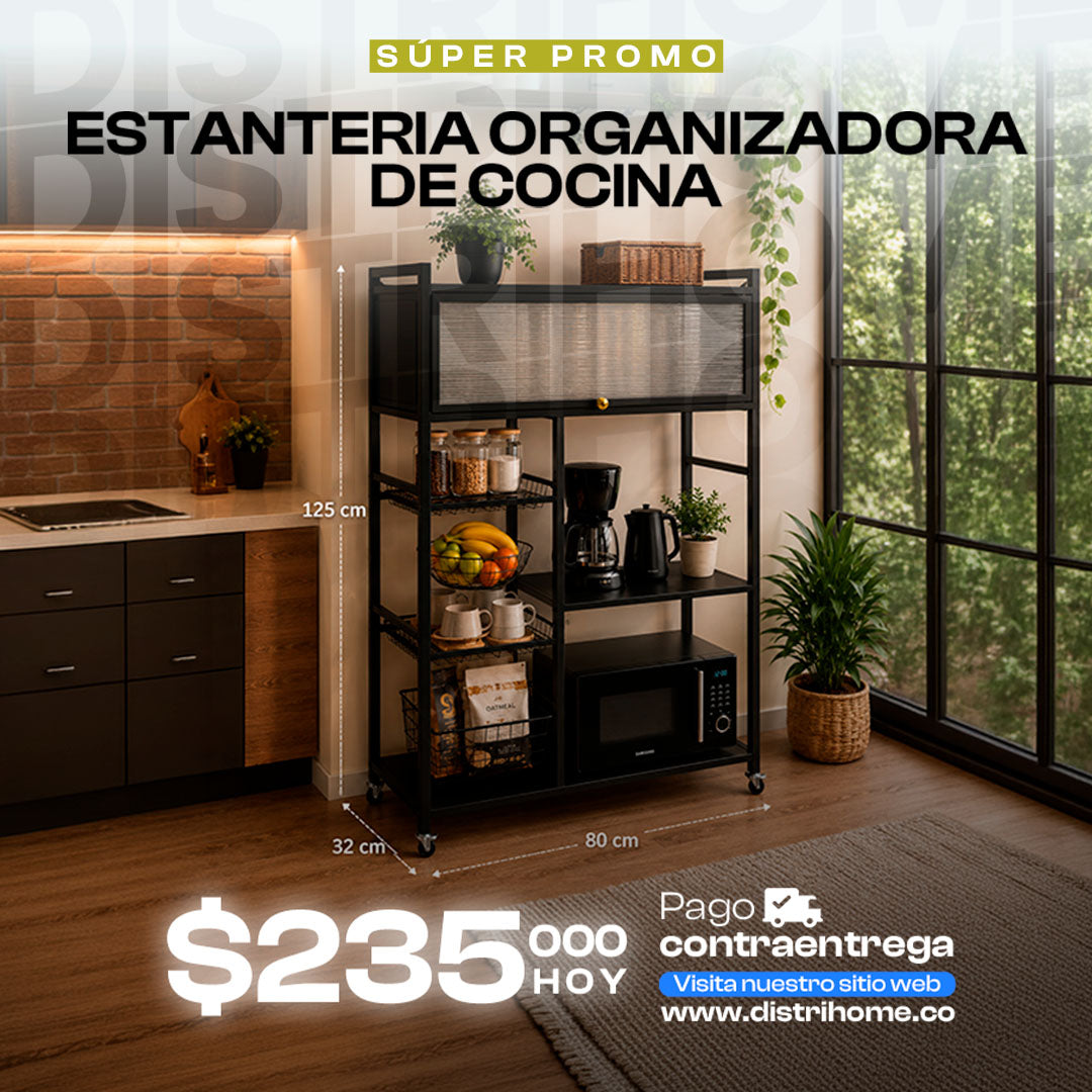 ESTANTERIA ORGANIZADORA DE COCINA