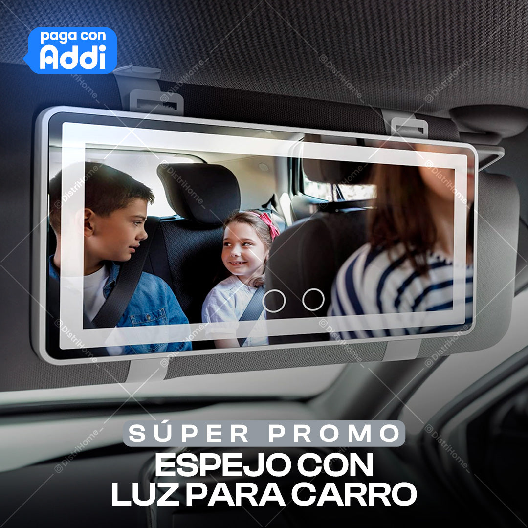 ESPEJO LUZ PARA CARRO