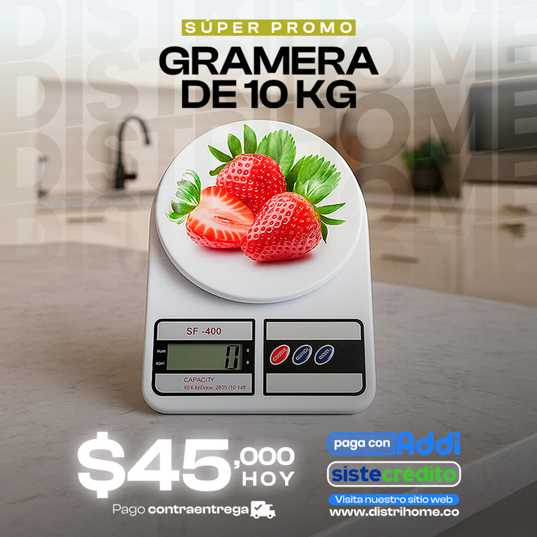 GRAMERA DE 10KG