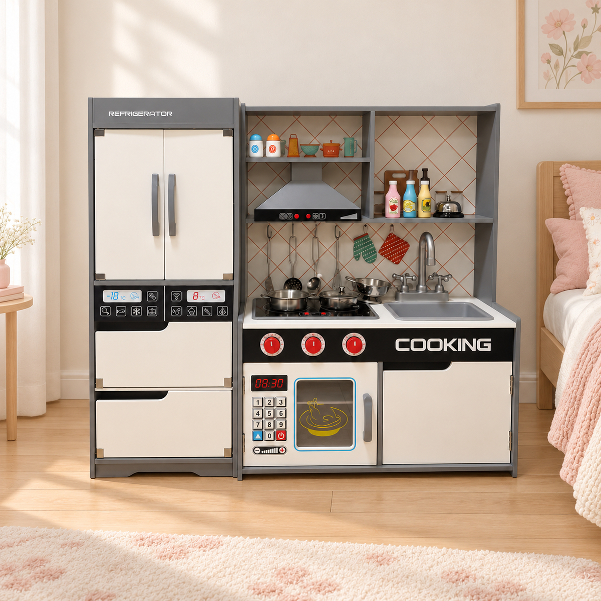 COCINITA INFANTIL MINI CHEF LUCES Y SONIDOS