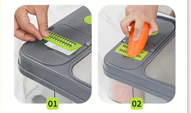 PICADOR CON TABLA Y RECIPIENTES 26 PIEZAS