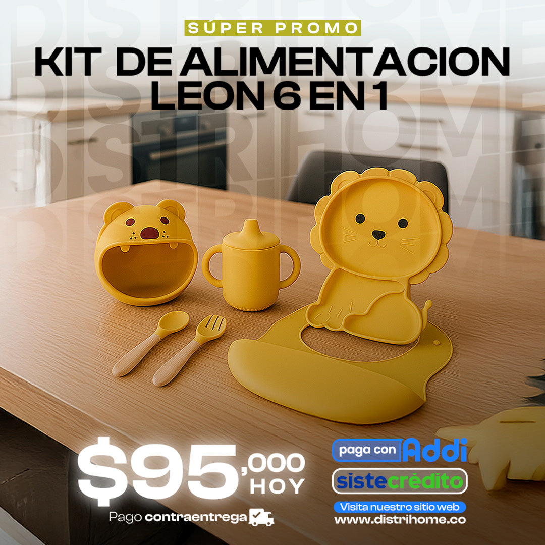 KIT DE ALIMENTACION BEBES 6 EN 1