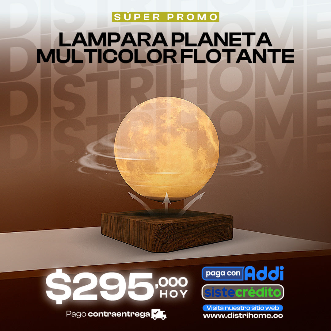 LAMPARA FLOTANTE PLANETA