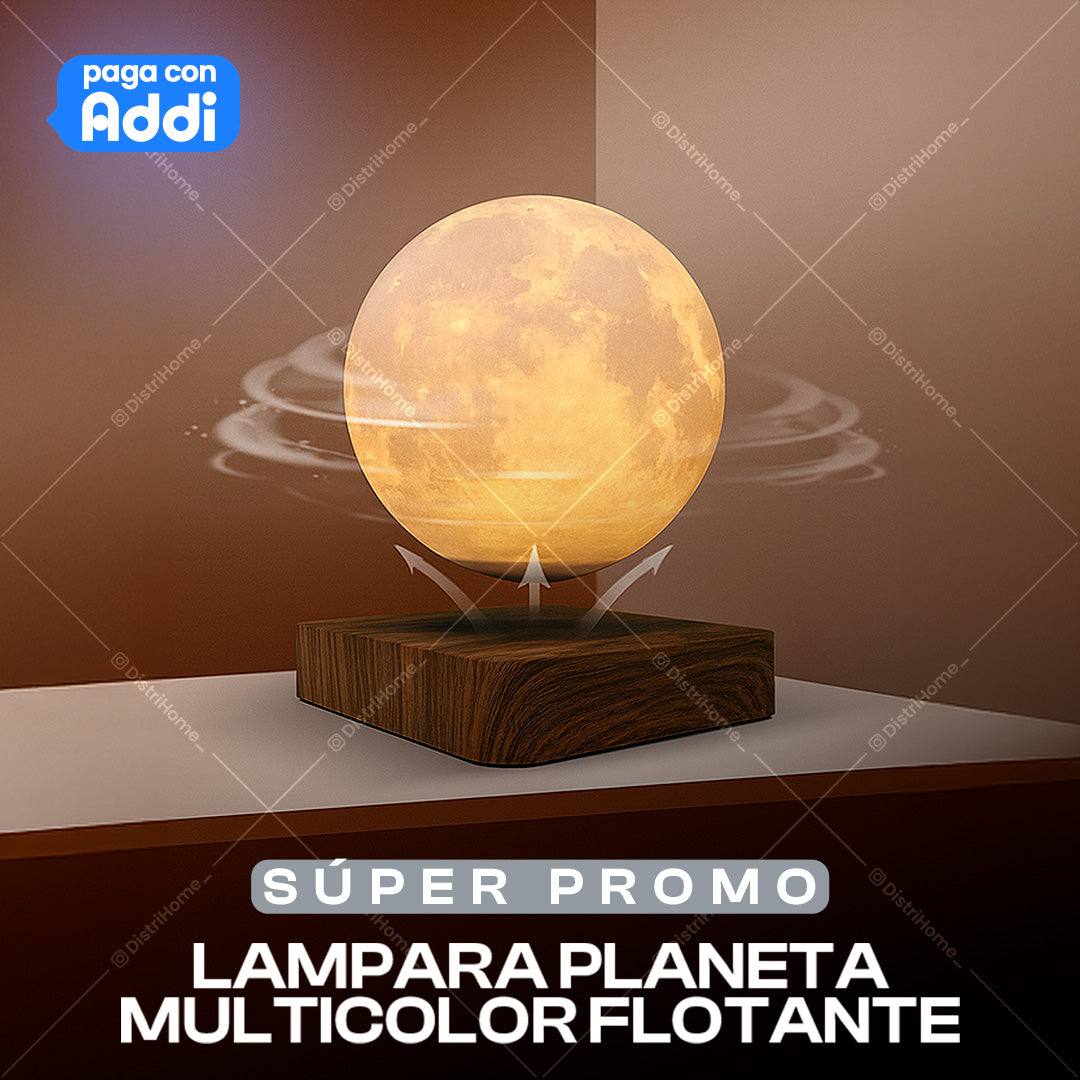 LAMPARA FLOTANTE PLANETA