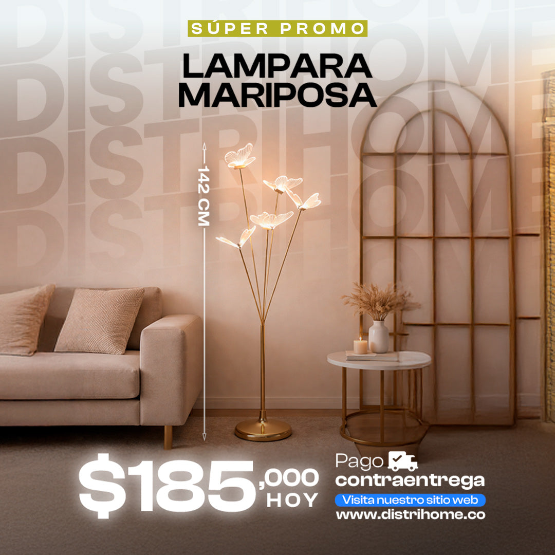 LAMPARA DE MARIPOSA