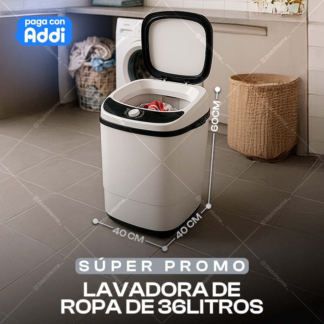 LAVADORA DE 36 LITROS / 5 LIBRAS