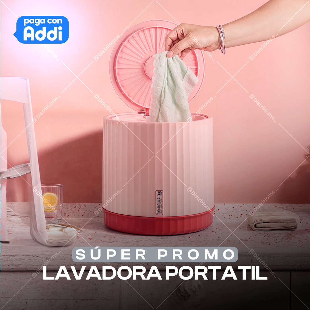MINI LAVADORA REDONDA