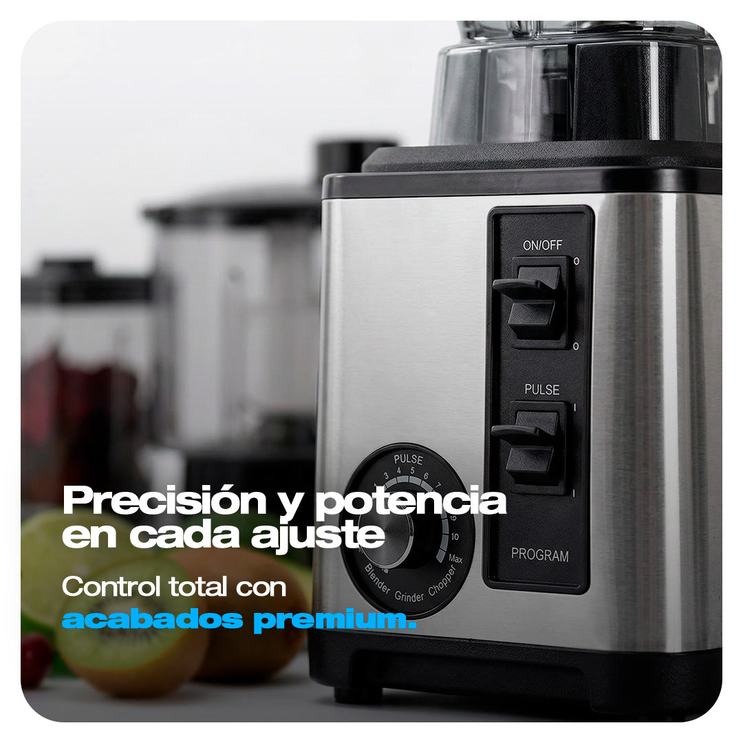LICUADORA MULTIFUNCIONAL 8 EN 1 + RECETA GRATIS