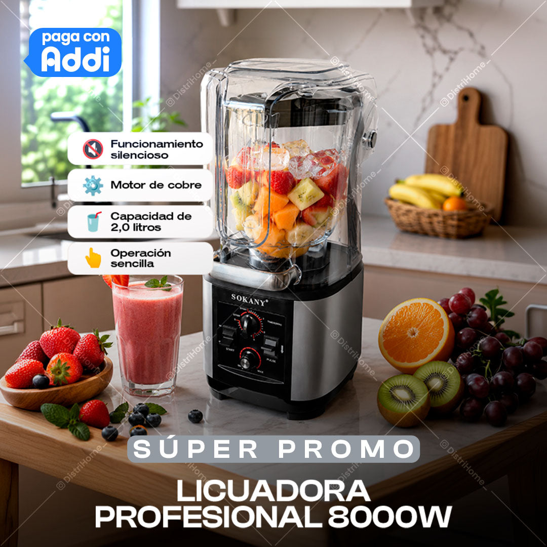LICUADORA 8000W PROFESIONAL