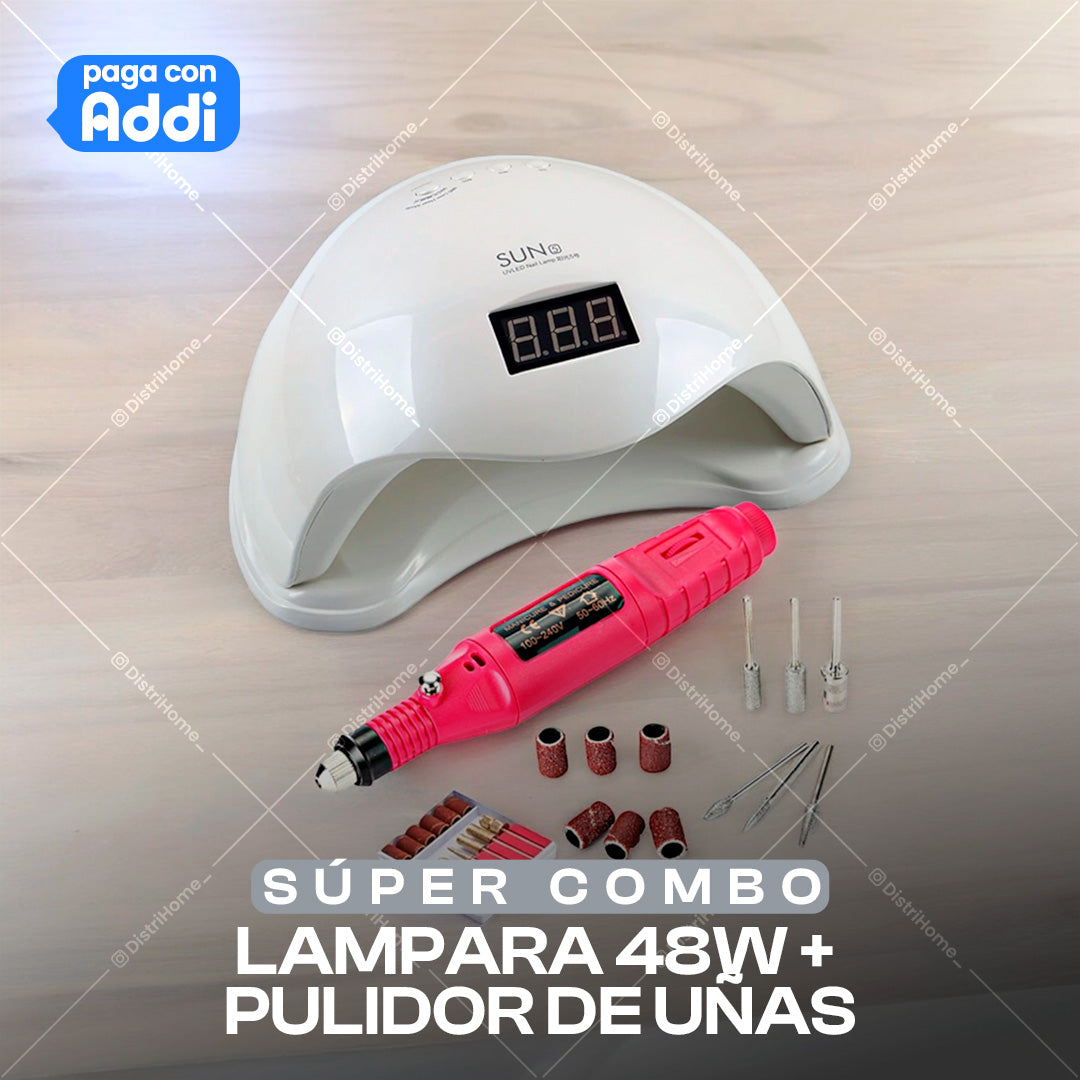 COMBO UÑAS LAMPARA 48W