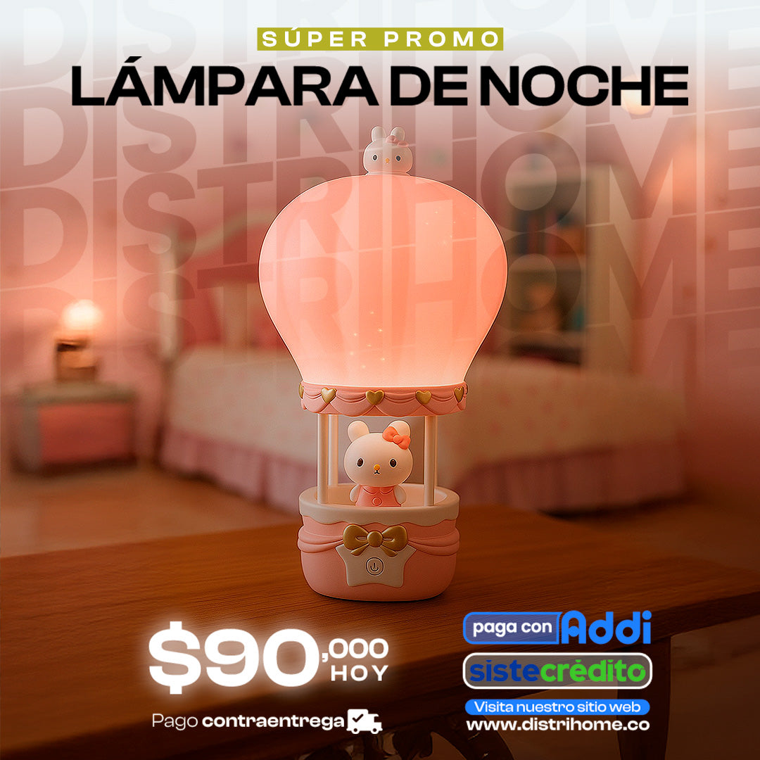 LAMPARA DE NOCHE GLOBO