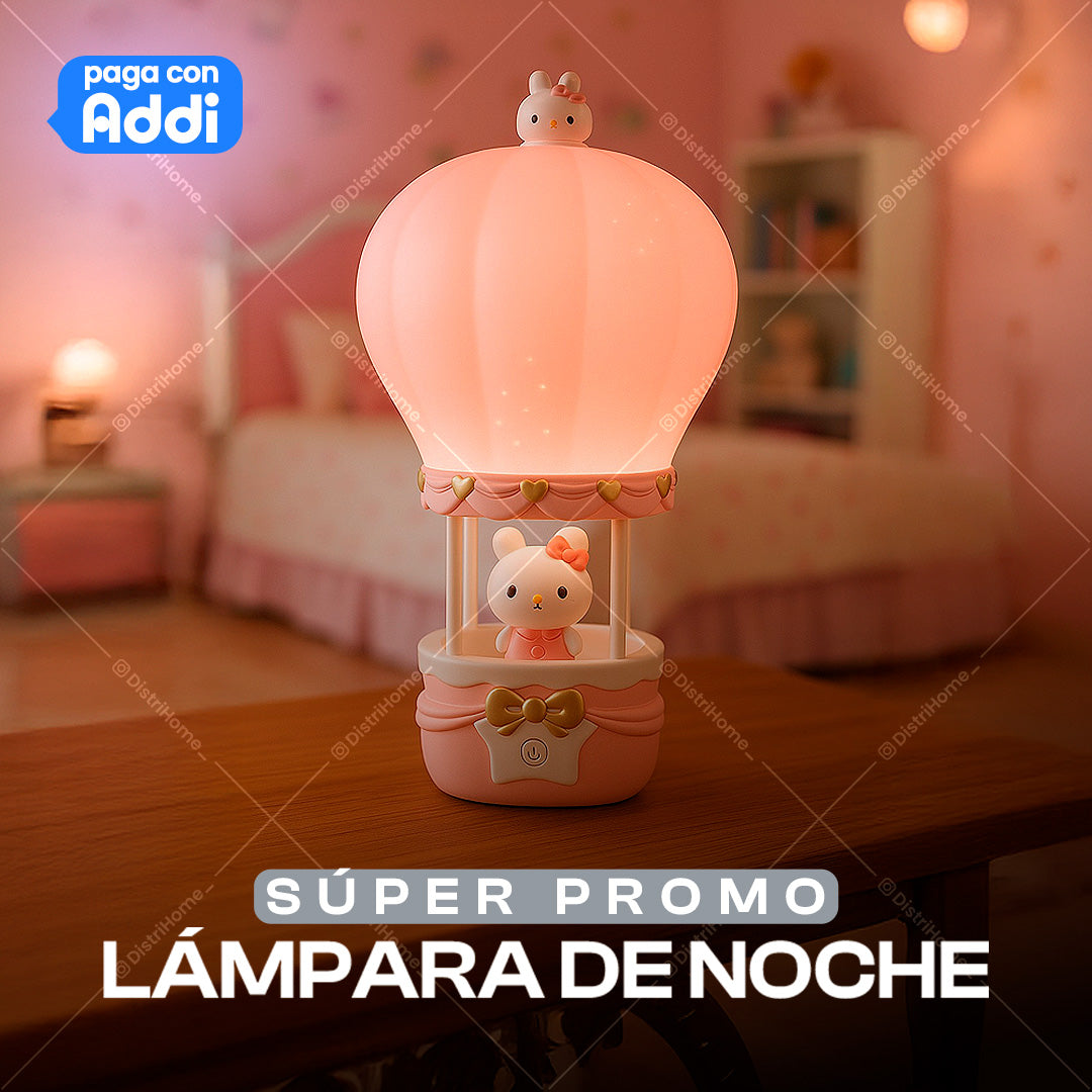 LAMPARA DE NOCHE GLOBO