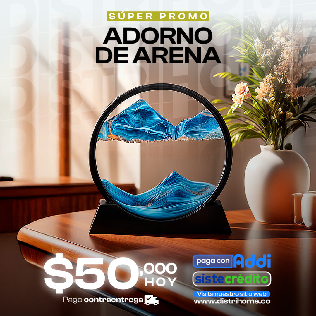 ADORNO DE ARENA