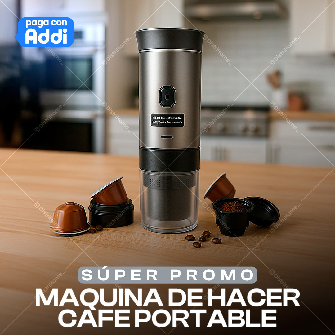 MAQUINA DE CAFE PORTABLE