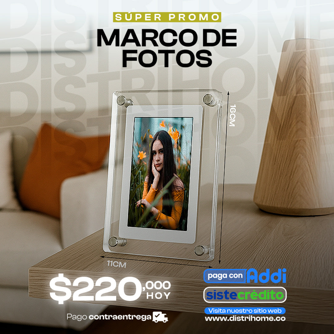 PORTA RETRATO DIGITAL