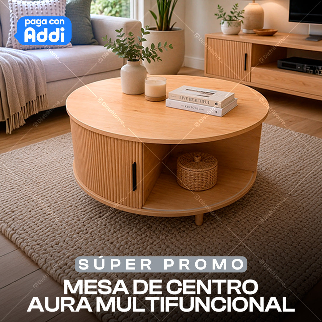 MESA DE CENTRO AURA MULTIFUNCIONAL