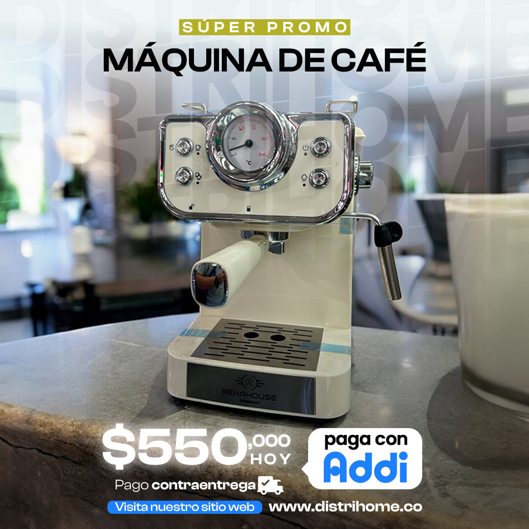 MAQUINA DE CAFE EXPRESO CAPUCHINO HOGAR