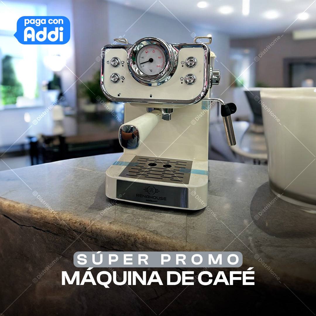 MAQUINA DE CAFE EXPRESO CAPUCHINO HOGAR