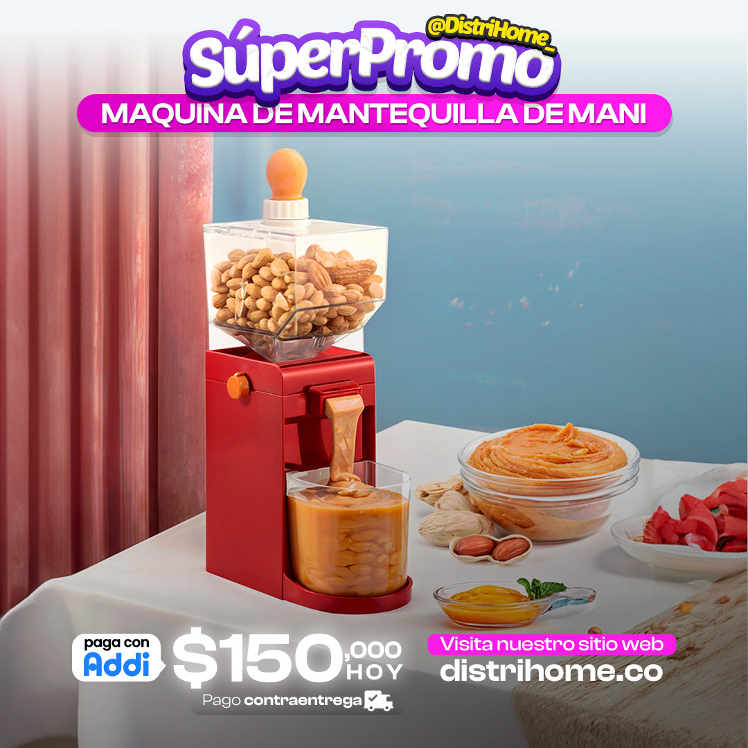 MAQUINA DE MANTEQUILLA MANI