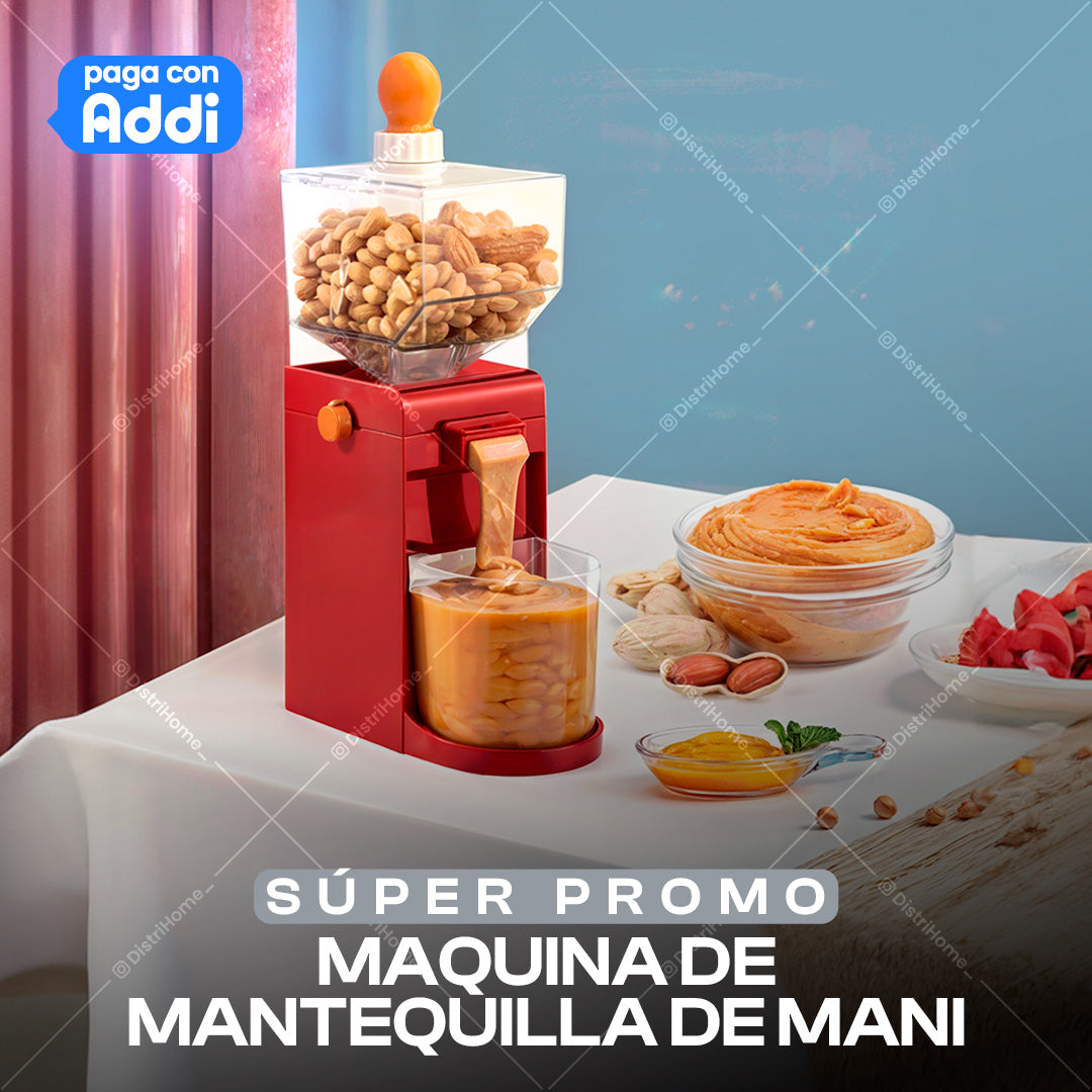 MAQUINA DE MANTEQUILLA MANI