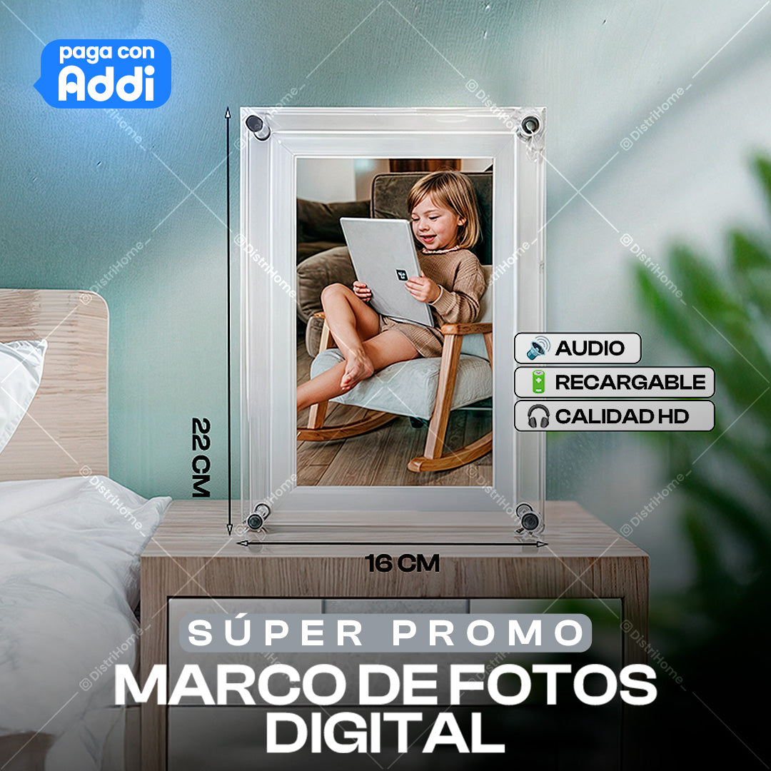 PORTA RETRATO DIGITAL