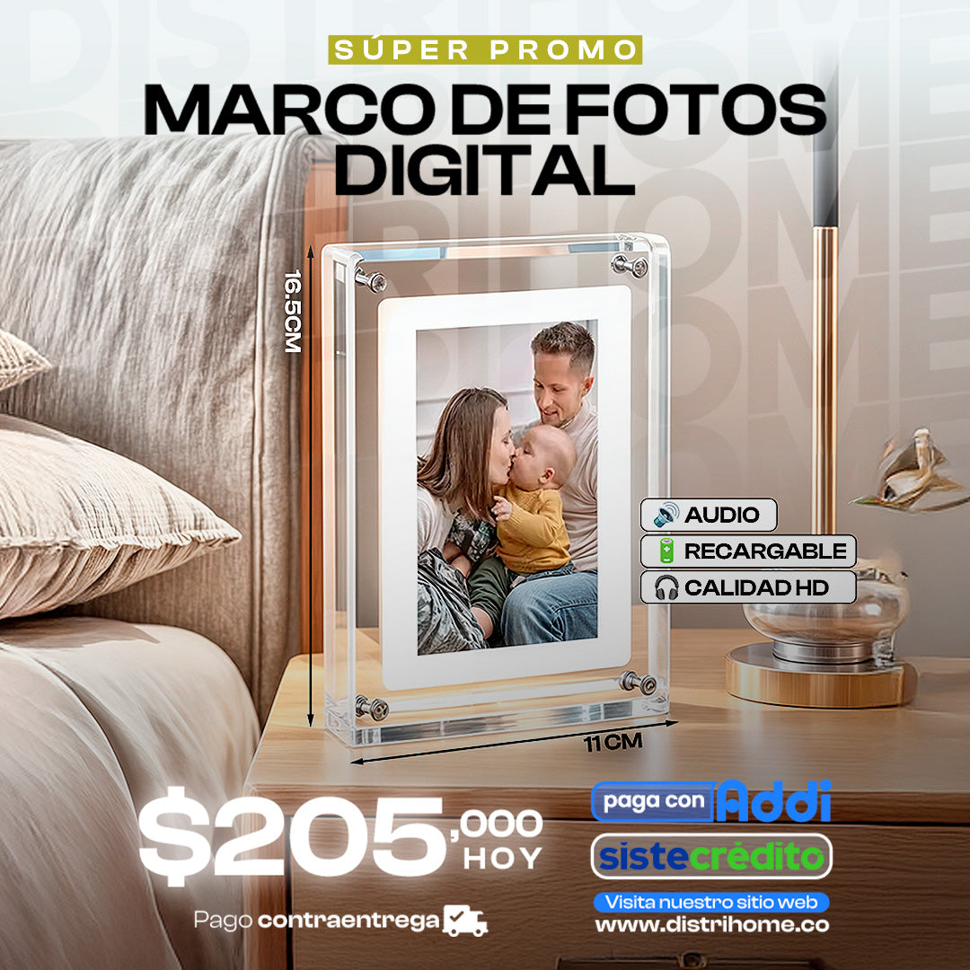 PORTA RETRATO DIGITAL