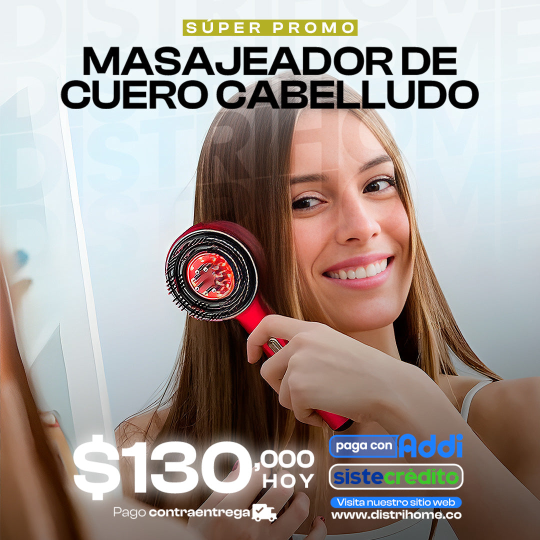 CEPILLO DE CUERO CABELLUDO